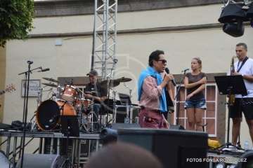 Concierto de José Vélez en Guía de Gran Canaria (Foto TA)